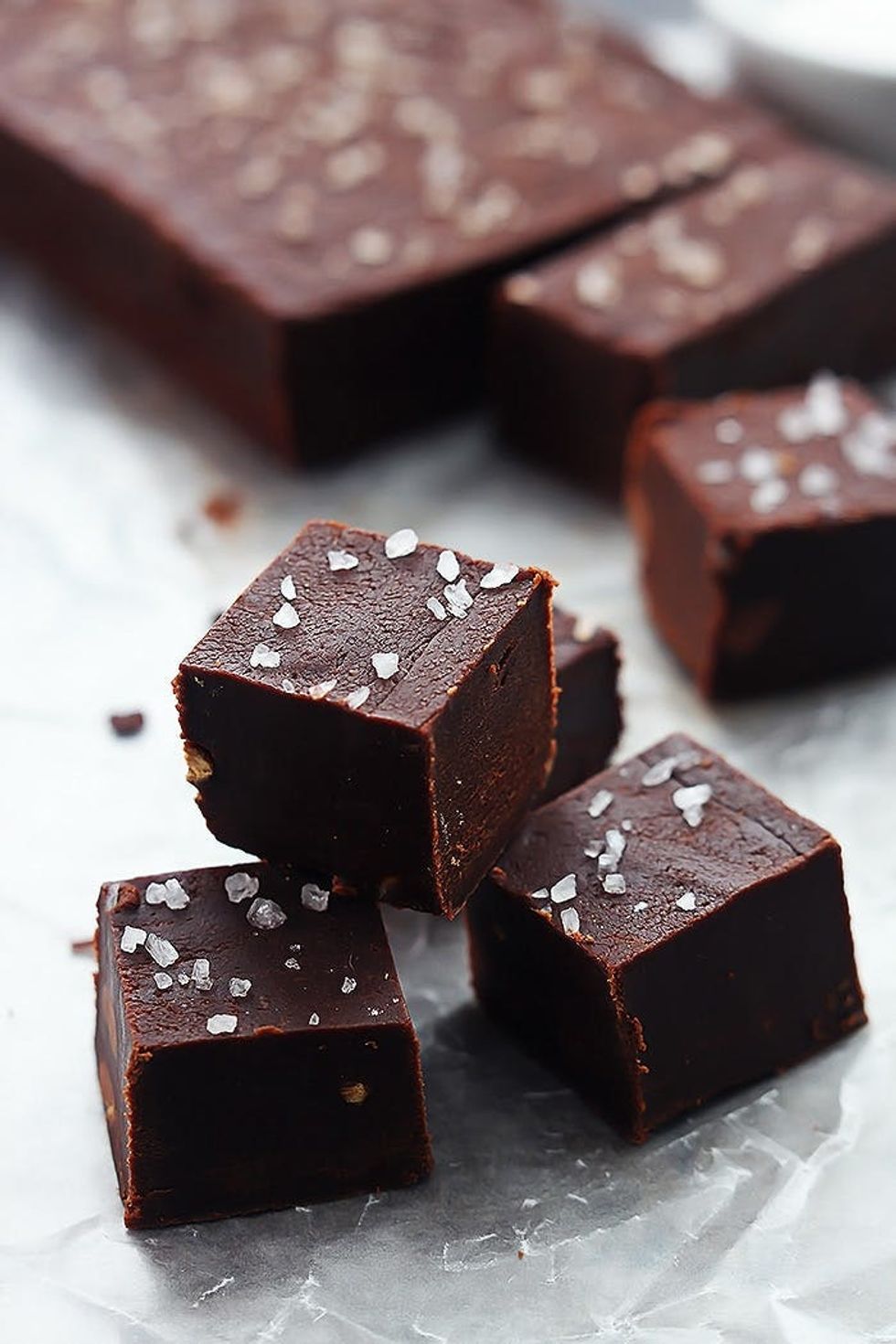 Slow cooker crockpot fudge