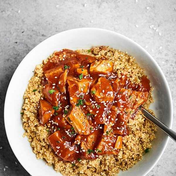 Slow Cooker Honey Sriracha Chicken Healthy Crockpot Recipes
