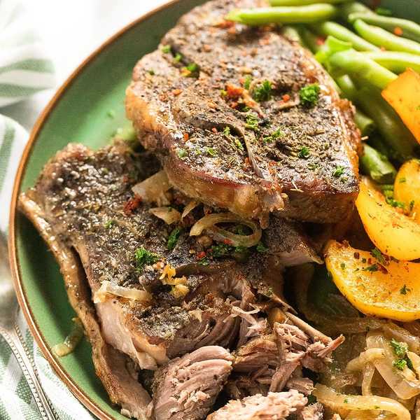 Slow Cooker Lamb Chops