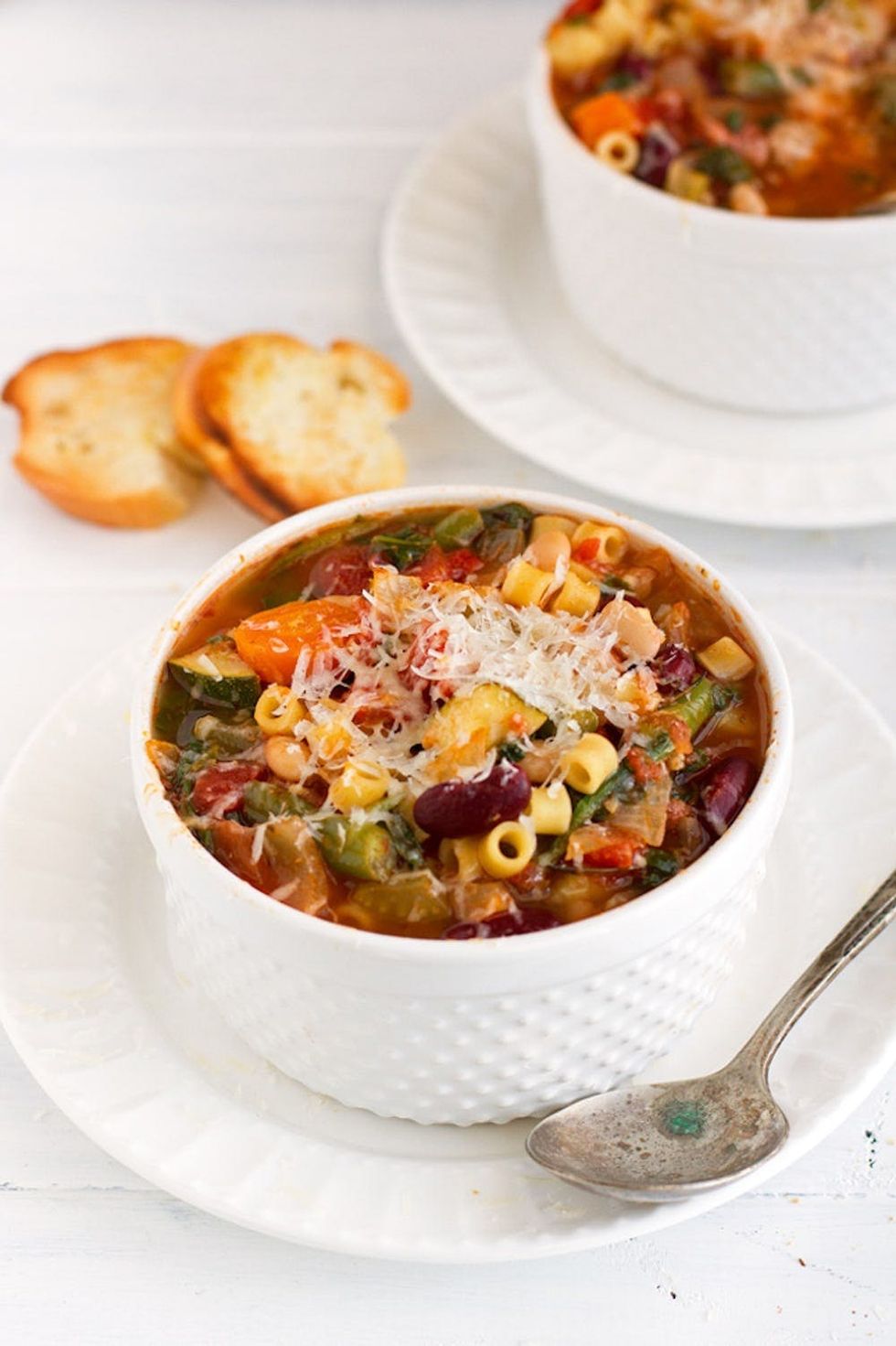 Slow-Cooker Minestrone Soup crock pot recipe