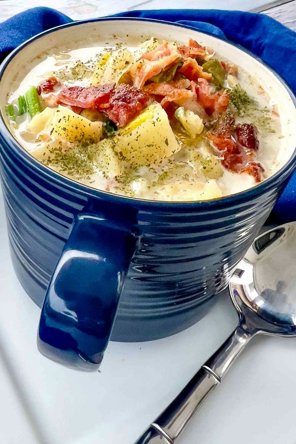 Slow Cooker Potato & Leek Soup