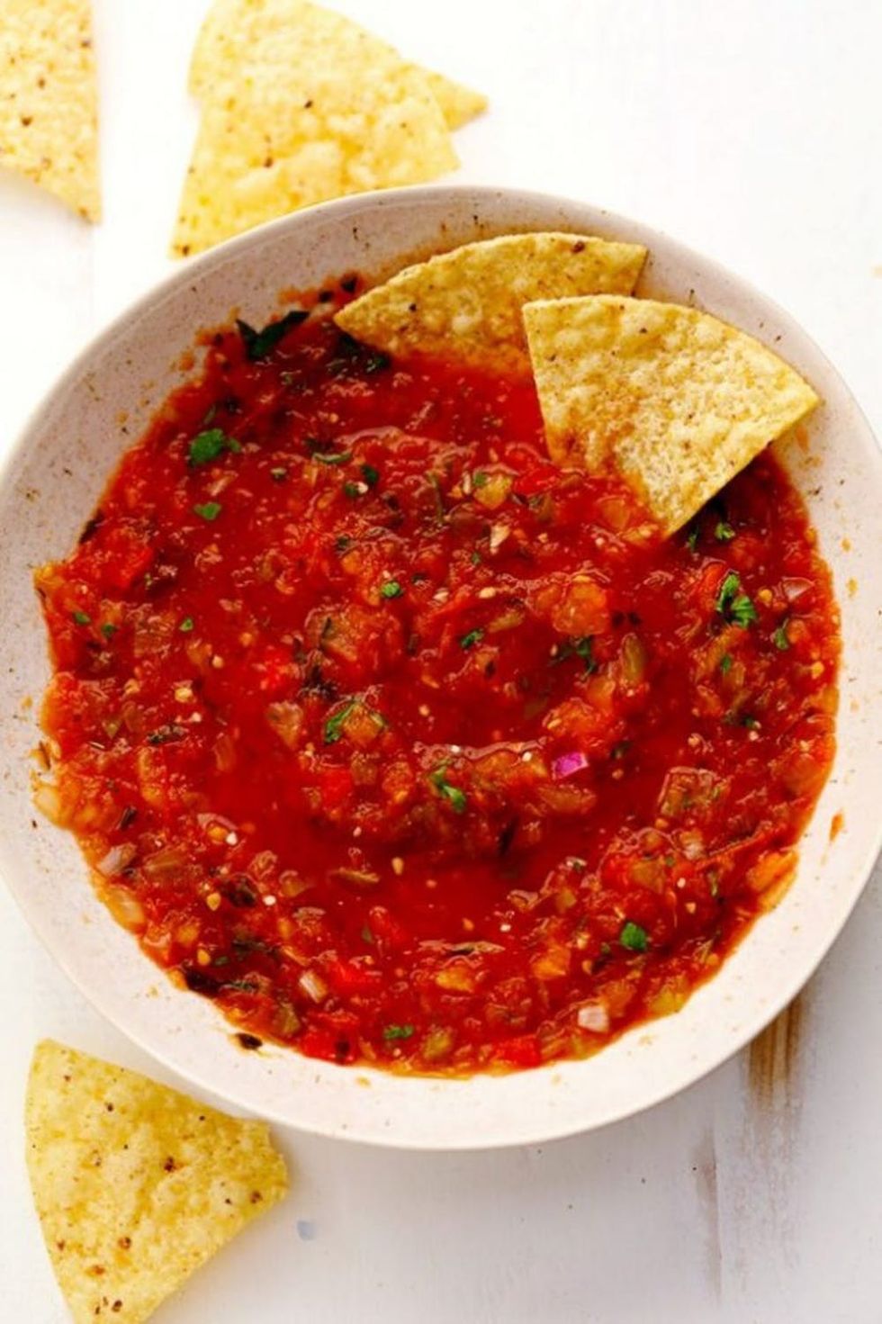 Slow Cooker Restaurant Style Garden Salsa crock pot dips