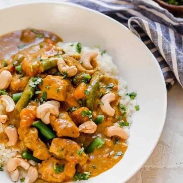 Slow-Cooker Sweet Potato Chicken Curry