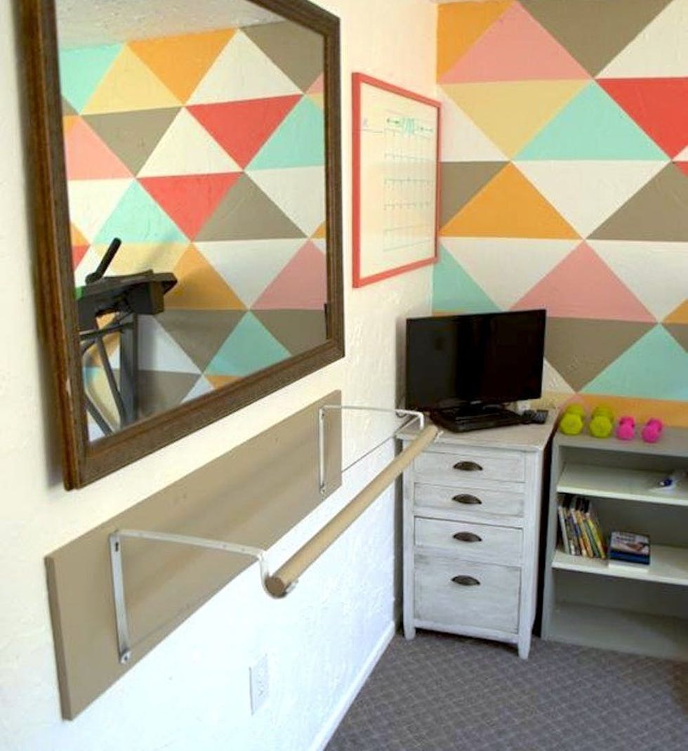 10 SmallSpace Home Gym Hacks for Your Tiny Apartment Brit + Co