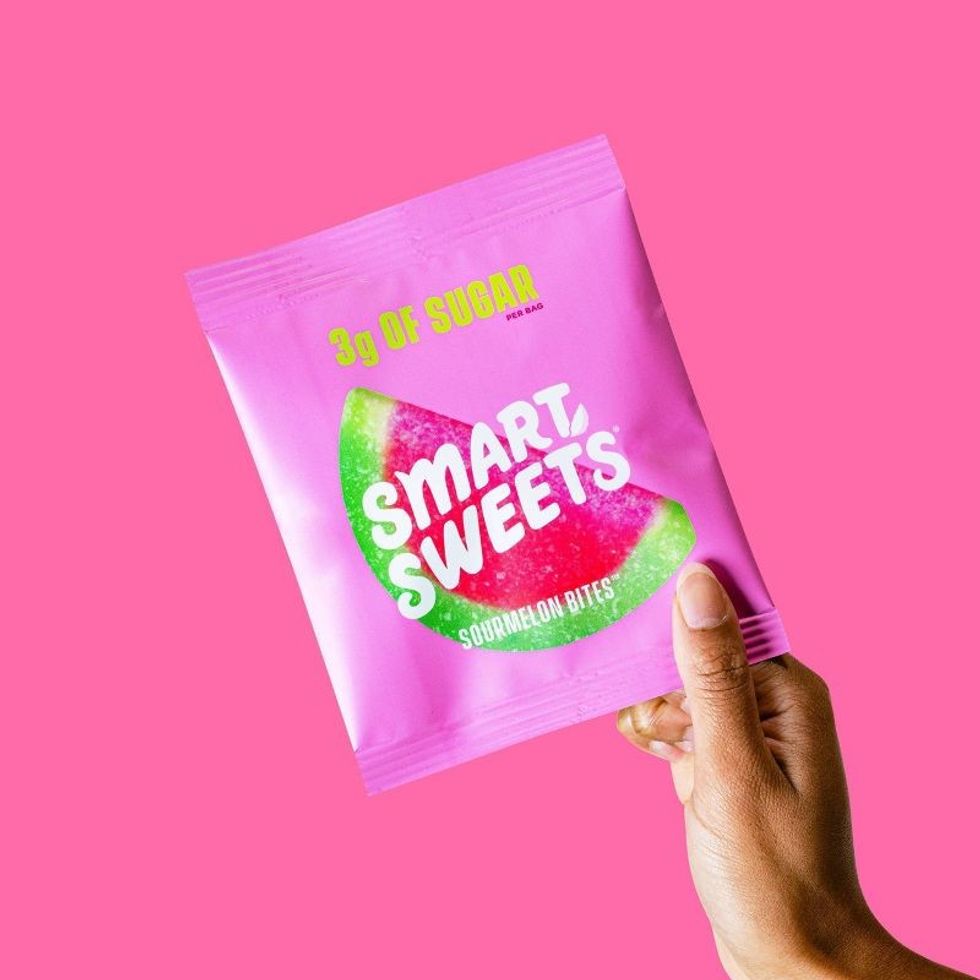 SmartSweets Sourmelon Bites Sour Gummy Candy