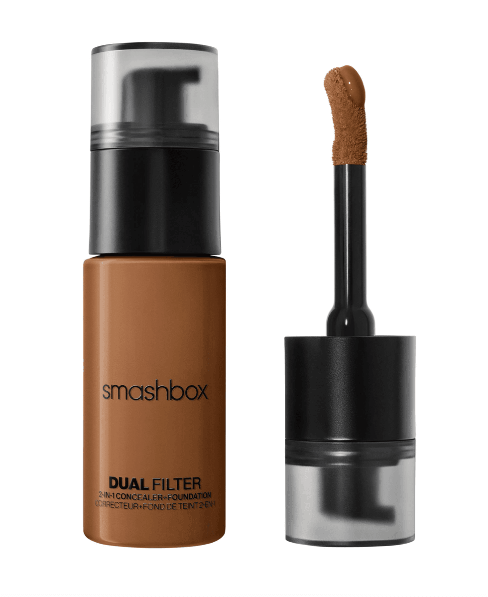 Smashbox Dual Filter 2-in-1 Concealer and Foundation with applicator.