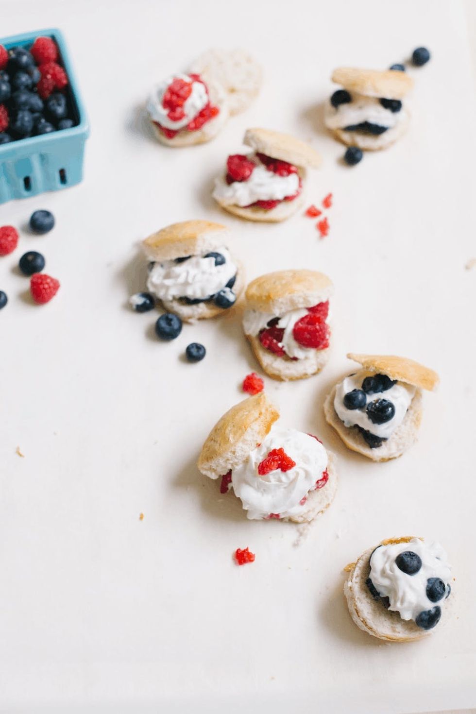 Smashed Berry Shortcake