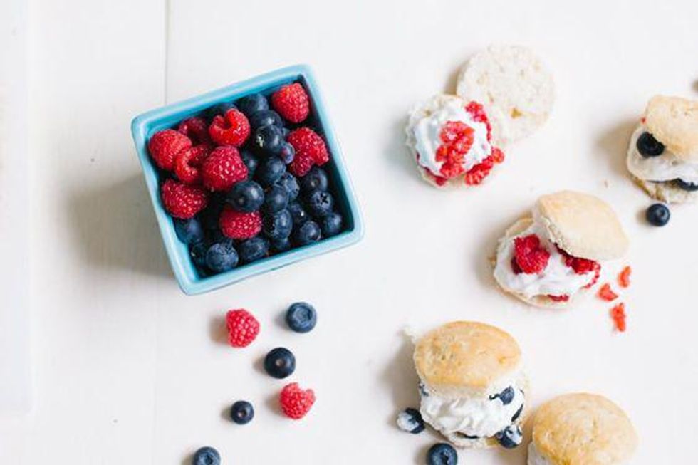 Smashed Berry Shortcake