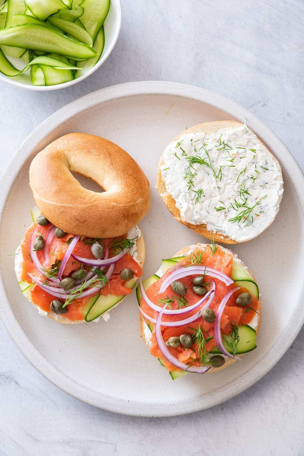 Smoked Salmon Bagel