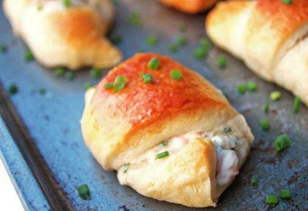 Smoked Salmon Cream Cheese Croissant