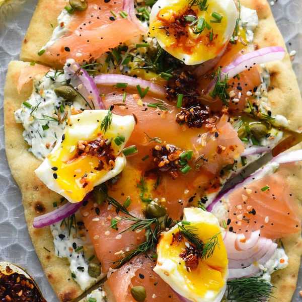 Smoked Salmon Pizza