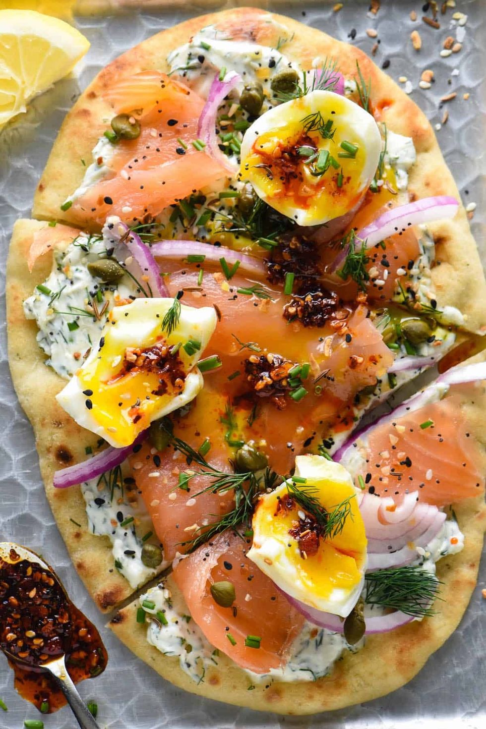 Smoked Salmon Pizza