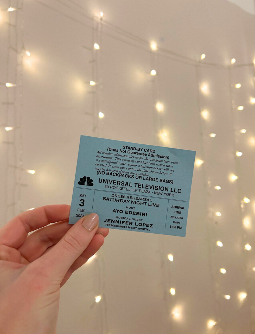 snl standby card How hard is it to get SNL tickets?