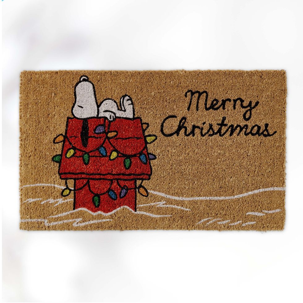 Snoopy Christmas Doormat