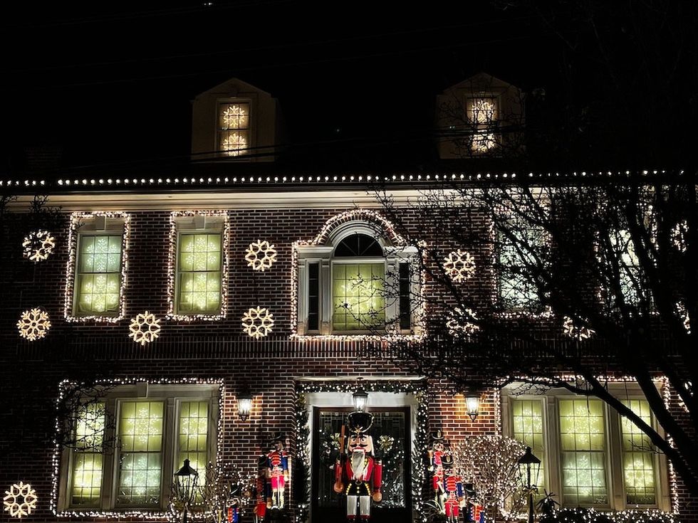 snowflakes and nutcrackers