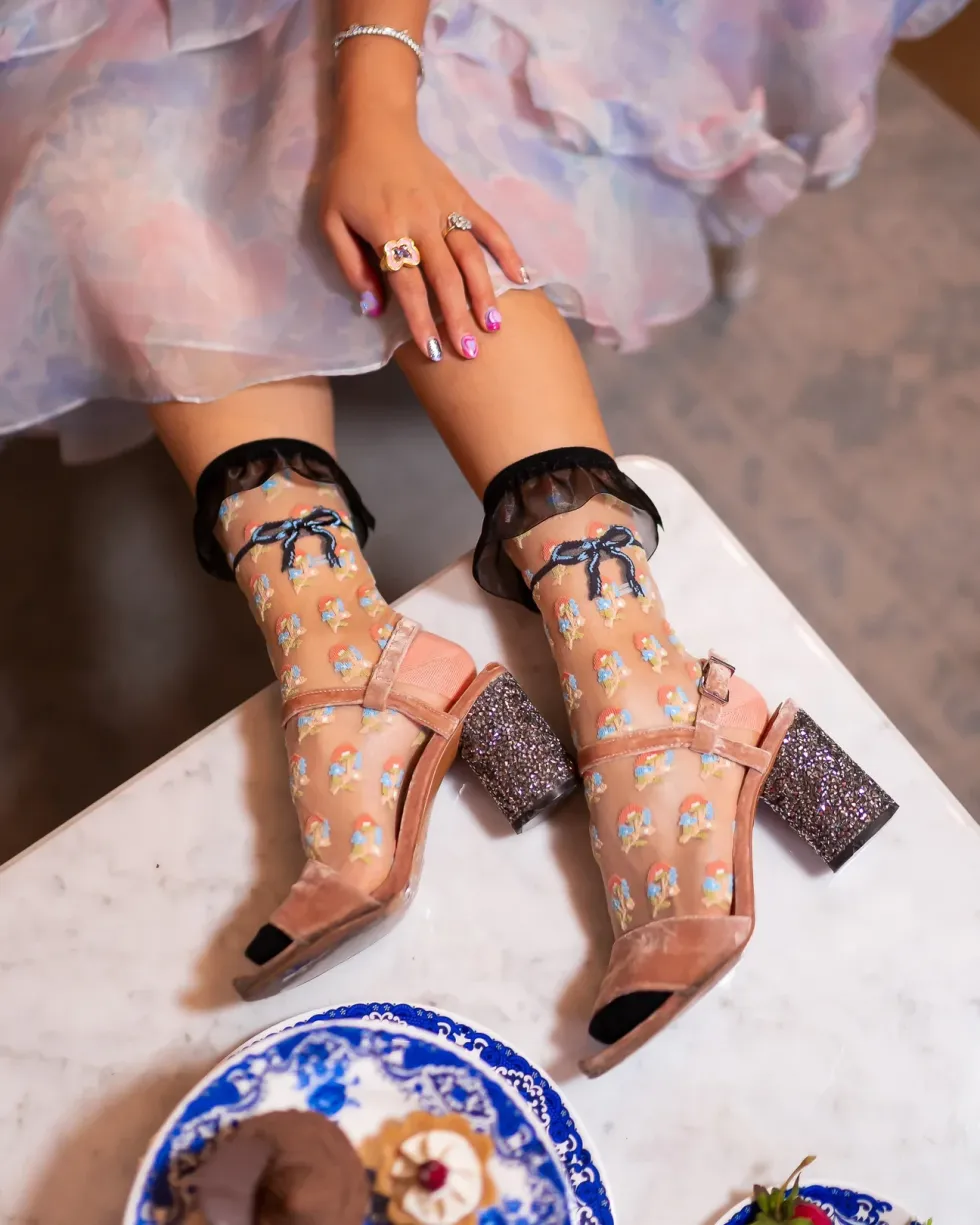 Sock Candy Repeat Floral Sock