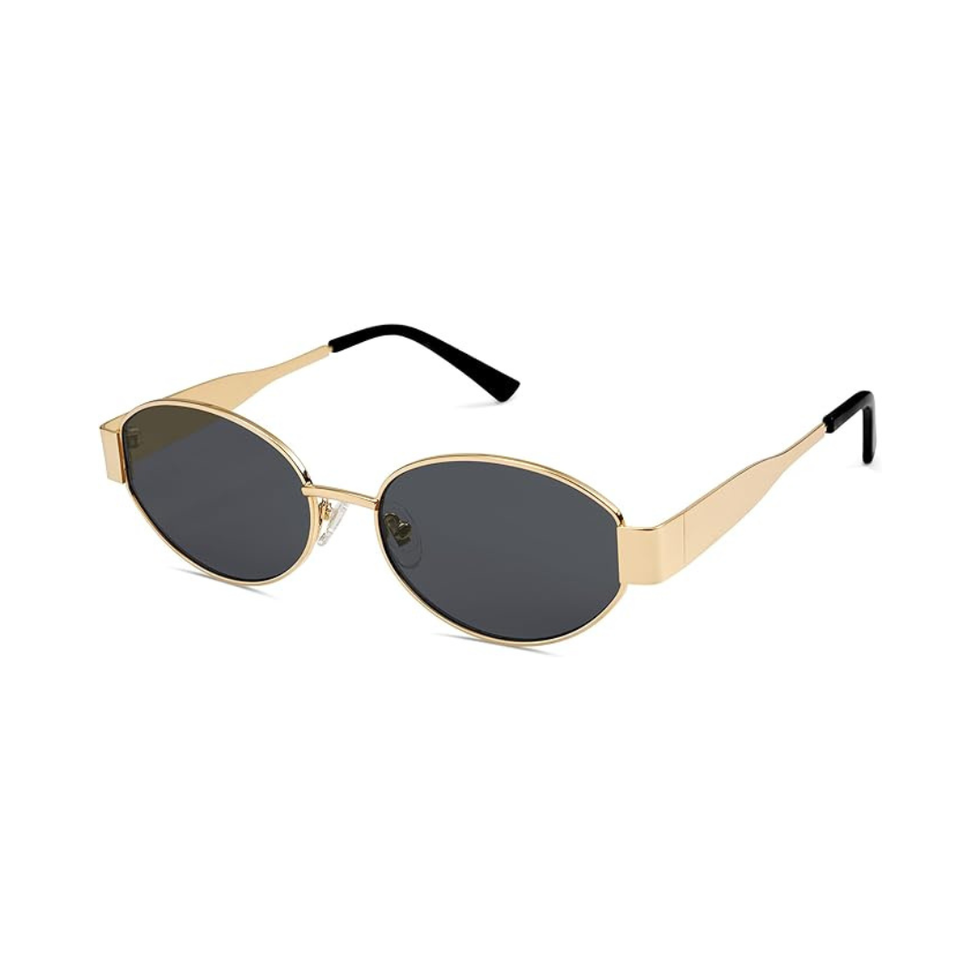 SOJOS Retro Oval Sunglasses