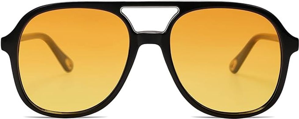 SOJOS Retro Polarized Aviator Sunglasses