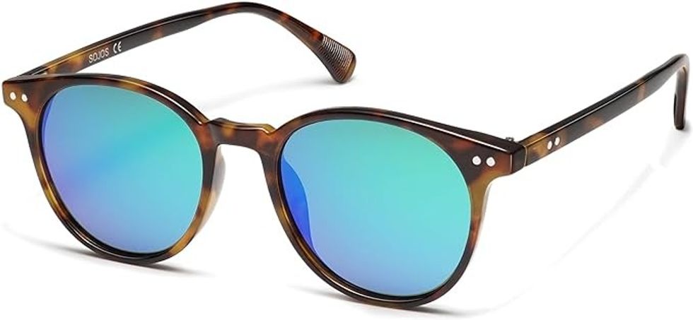 Sojos Small Round Classic Polarized Sunglasses