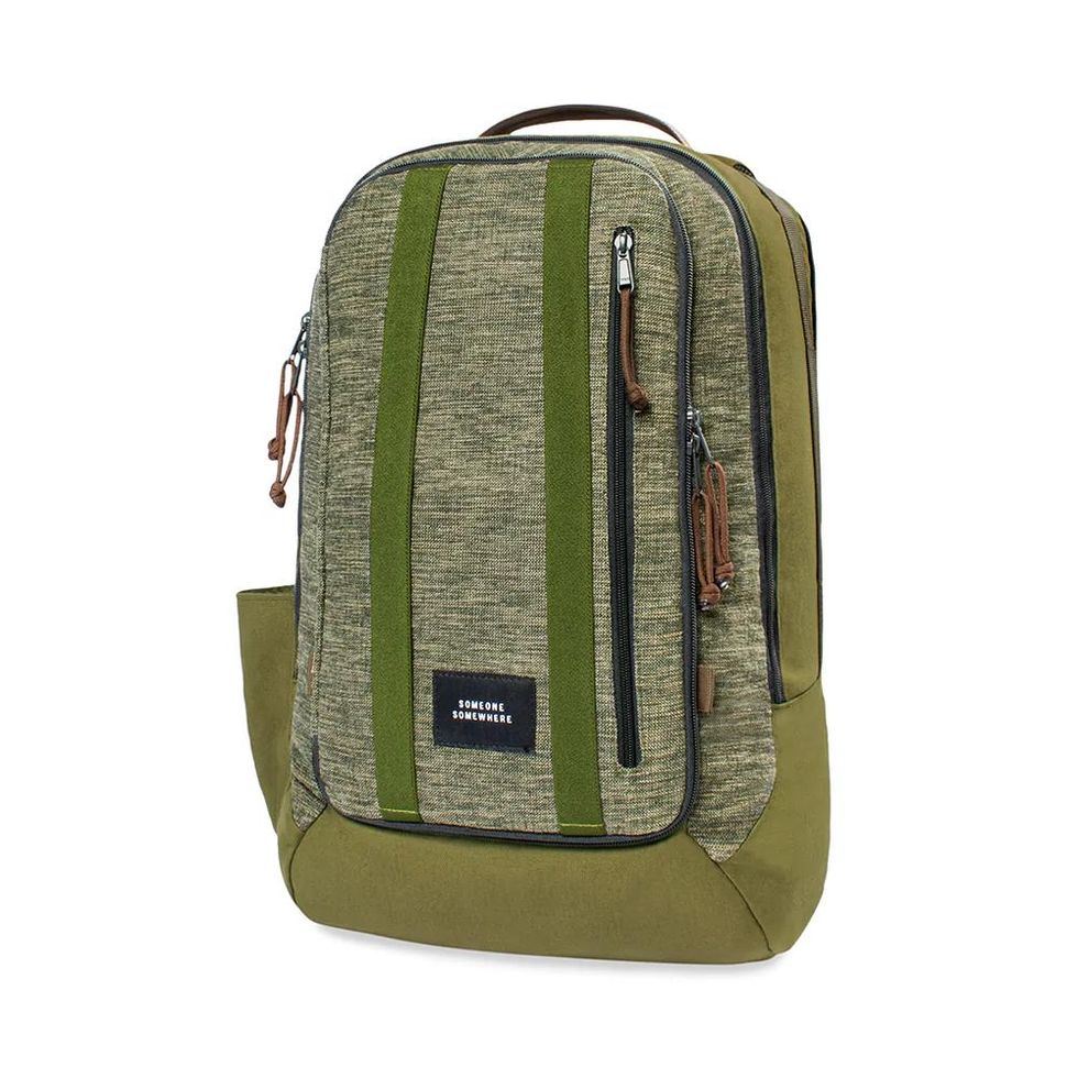 Someone Somewhere Olive Travel Bag