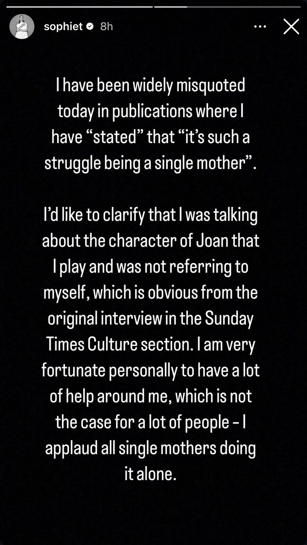 sophie turner misquote