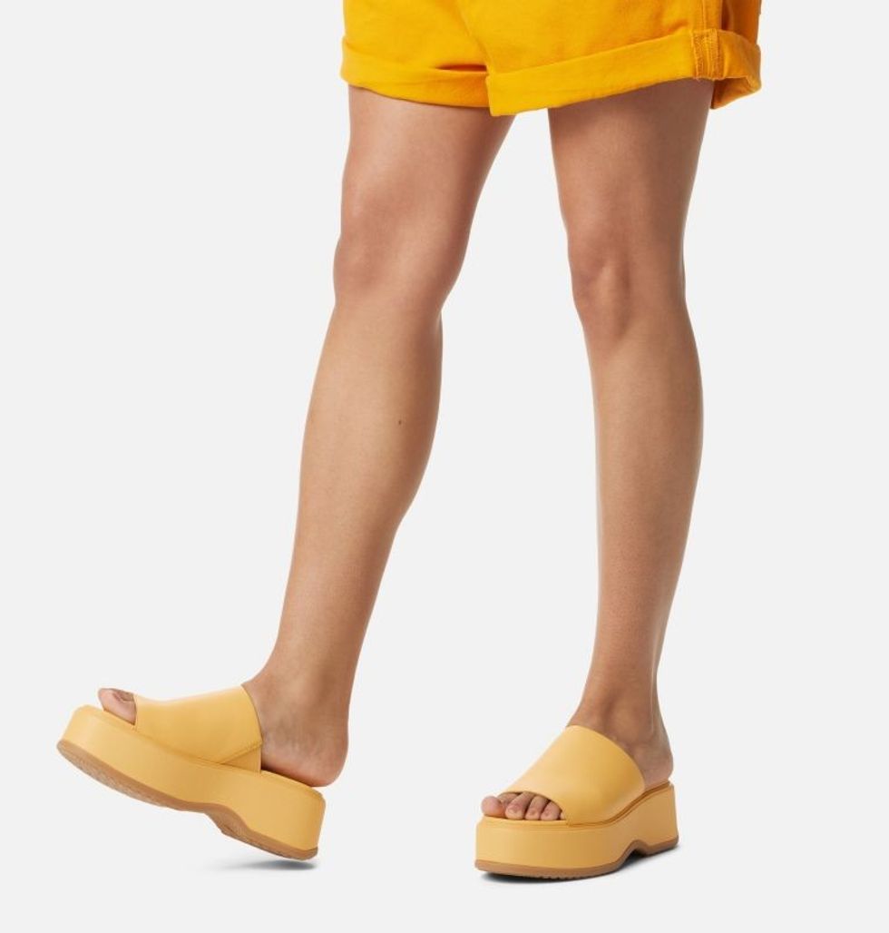 Sorel Dayspring Slide Flatform Sandal spring shoes