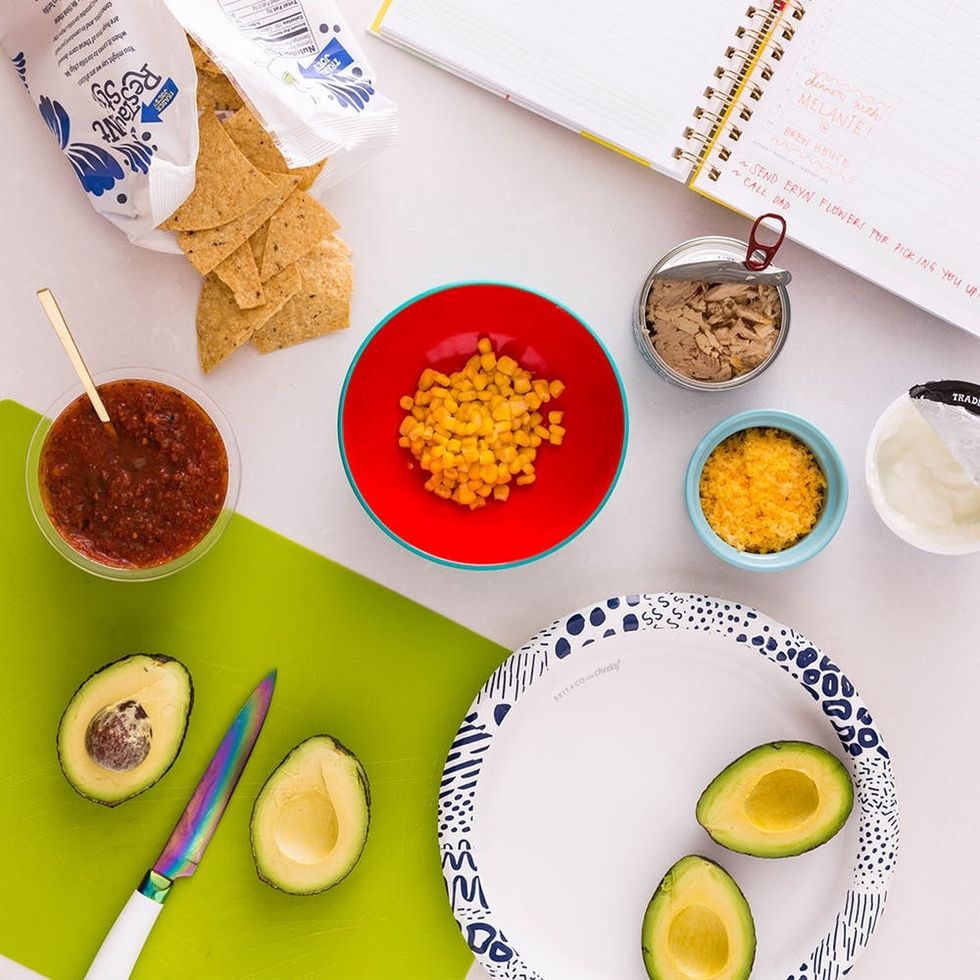 Southwest-Tuna Stuffed Avocado Recipe