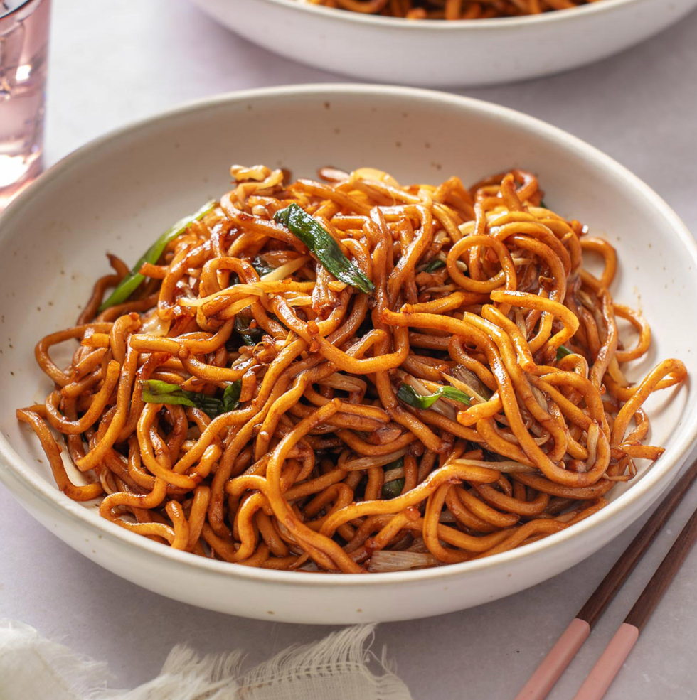 Soy Sauce Pan Fried Noodles