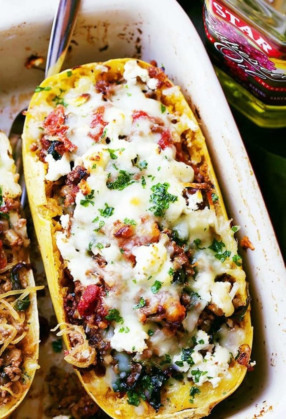 spaghetti squash boat recipe