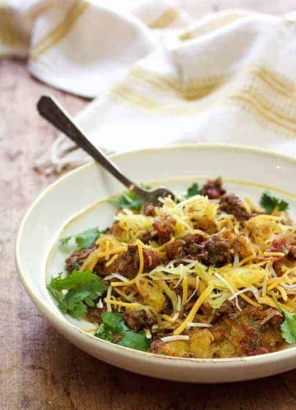 Spaghetti Squash Fideos