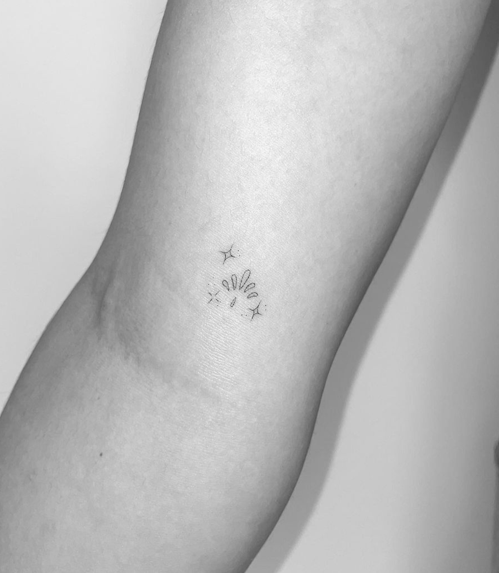 Sparkle tattoo