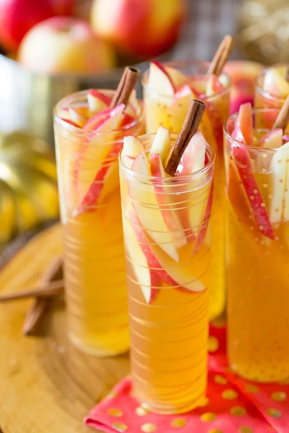 Sparkling Apple Cider Sangria