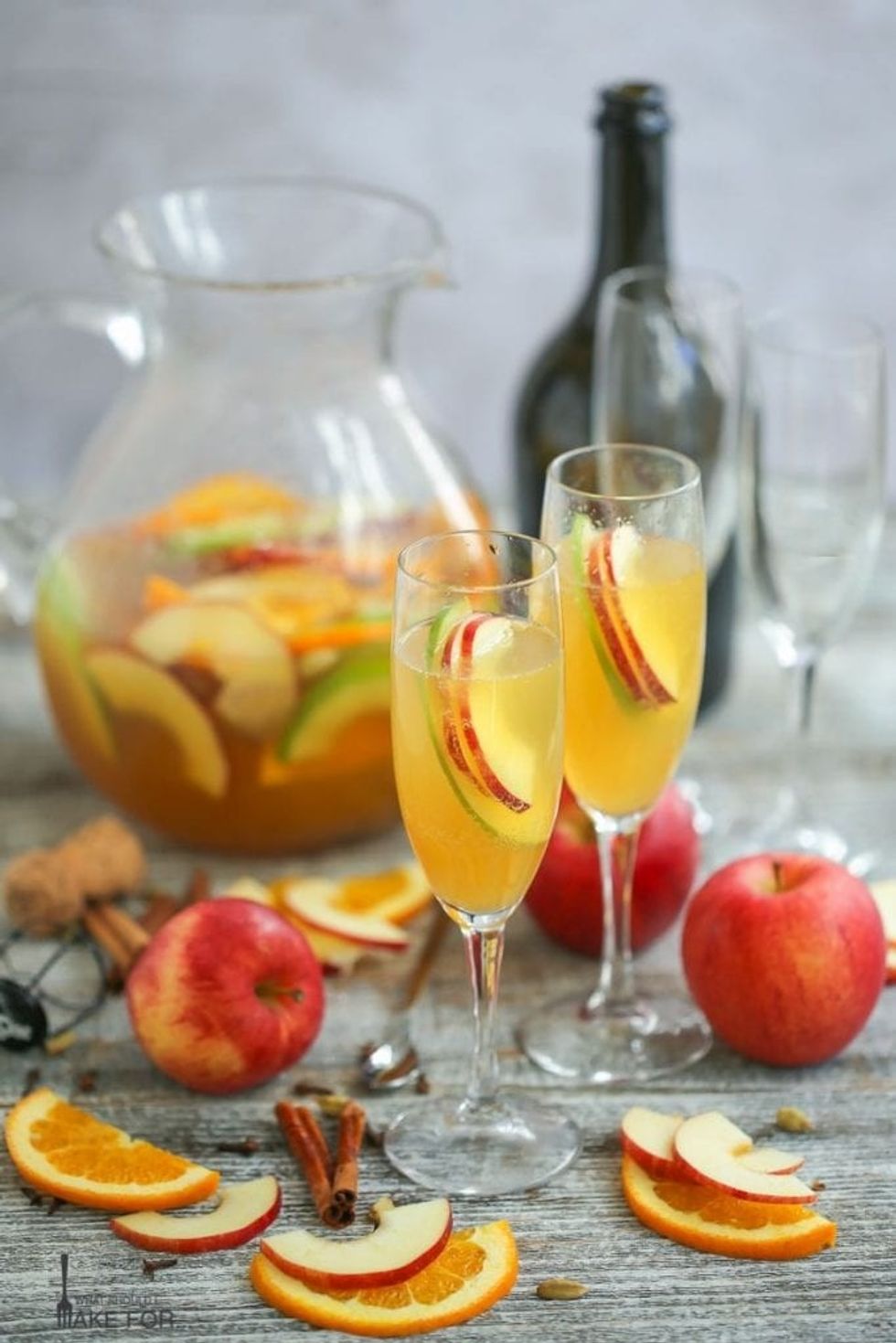 Sparkling Autumn Sangria