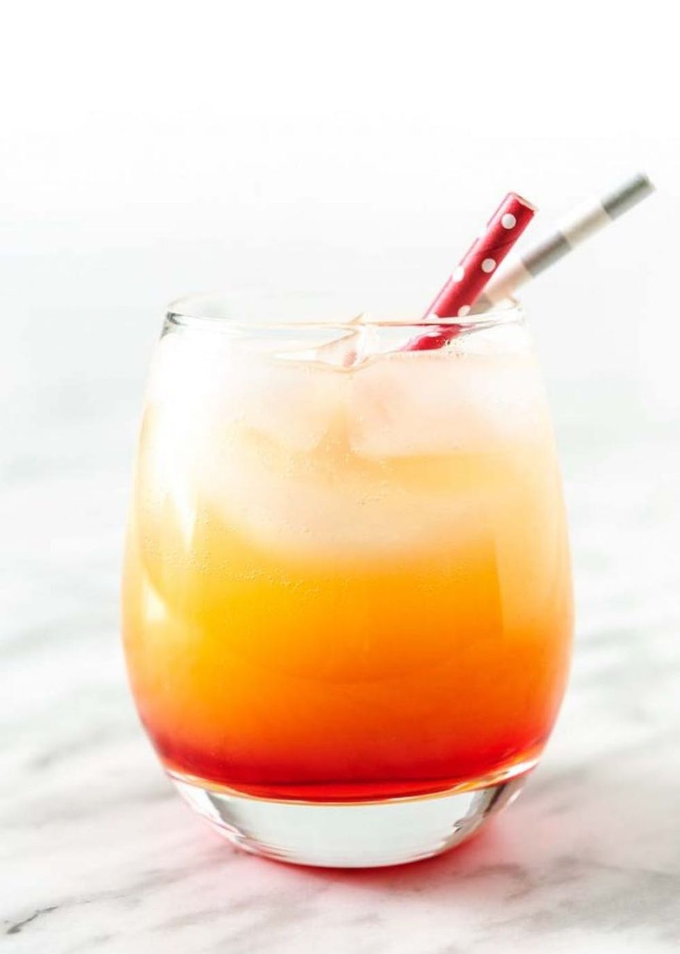 Sparkling Campari Orange Cocktail