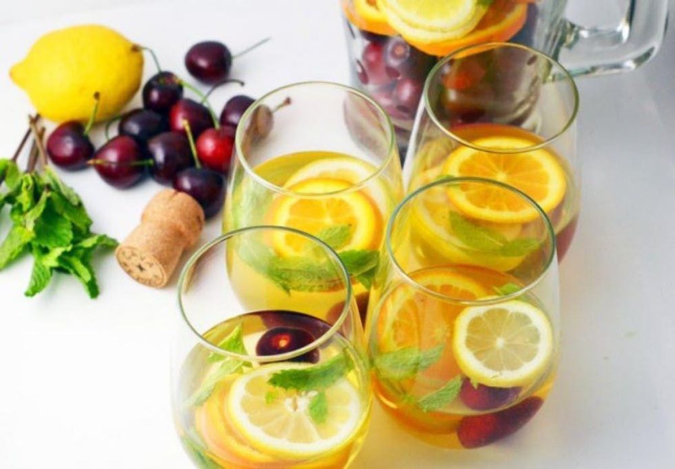 Sparkling Cherry Sangria