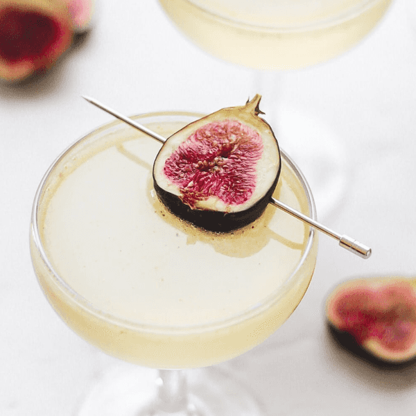 Sparkling Fig Cocktail