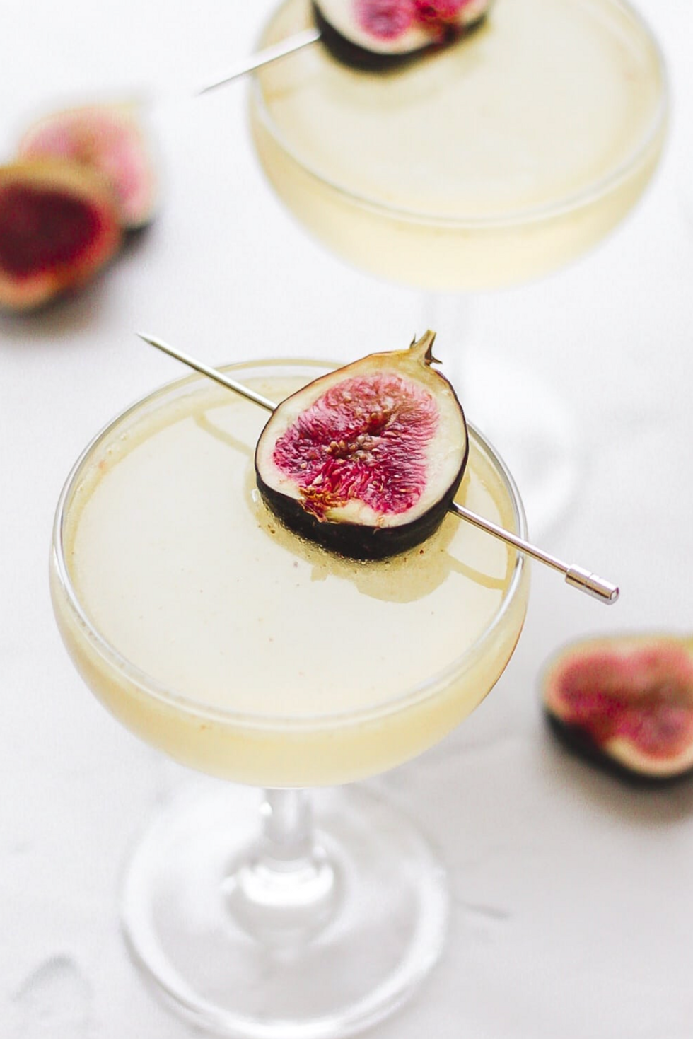 Sparkling Fig Cocktail