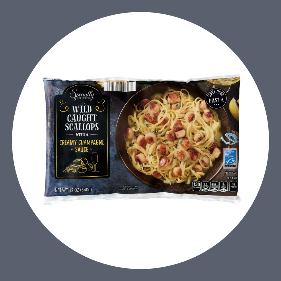 Specially Selected Champagne Sauce Scallops