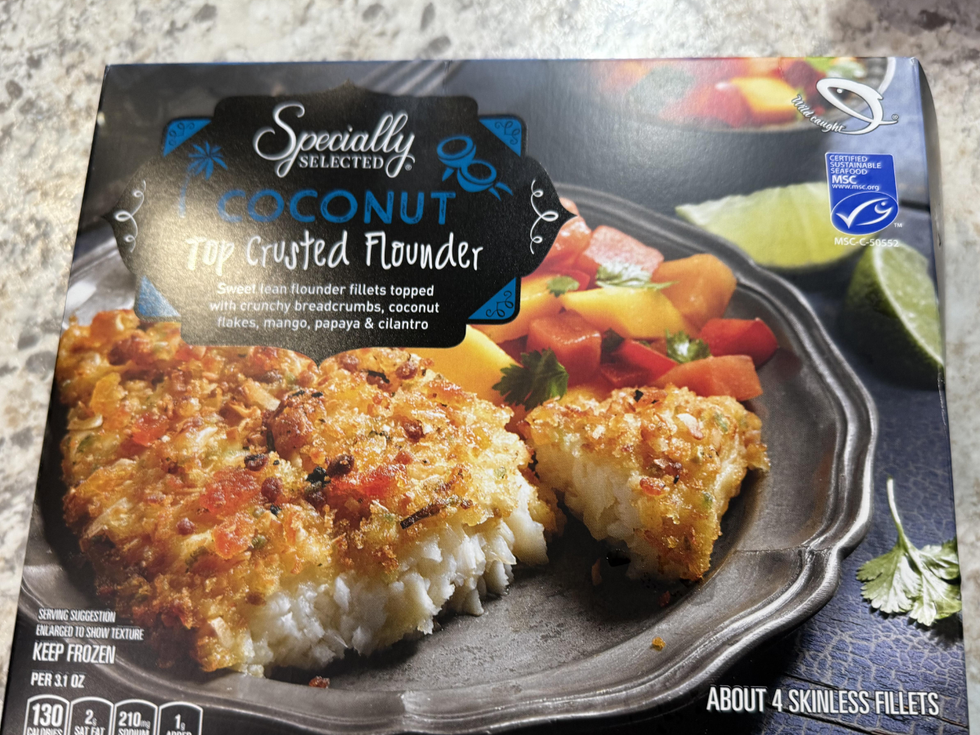 Specially Selected Coconut Crusted Flounder