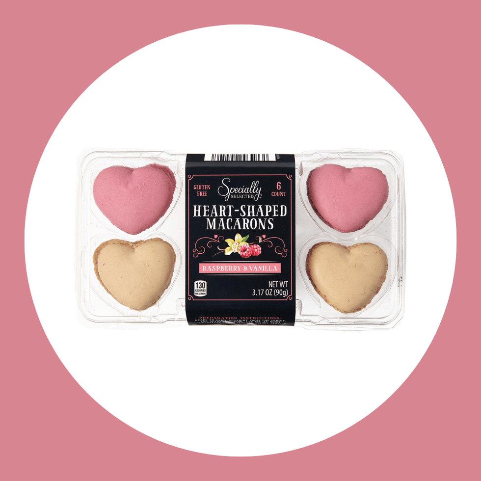 Specially Selected Heart Shaped Macarons