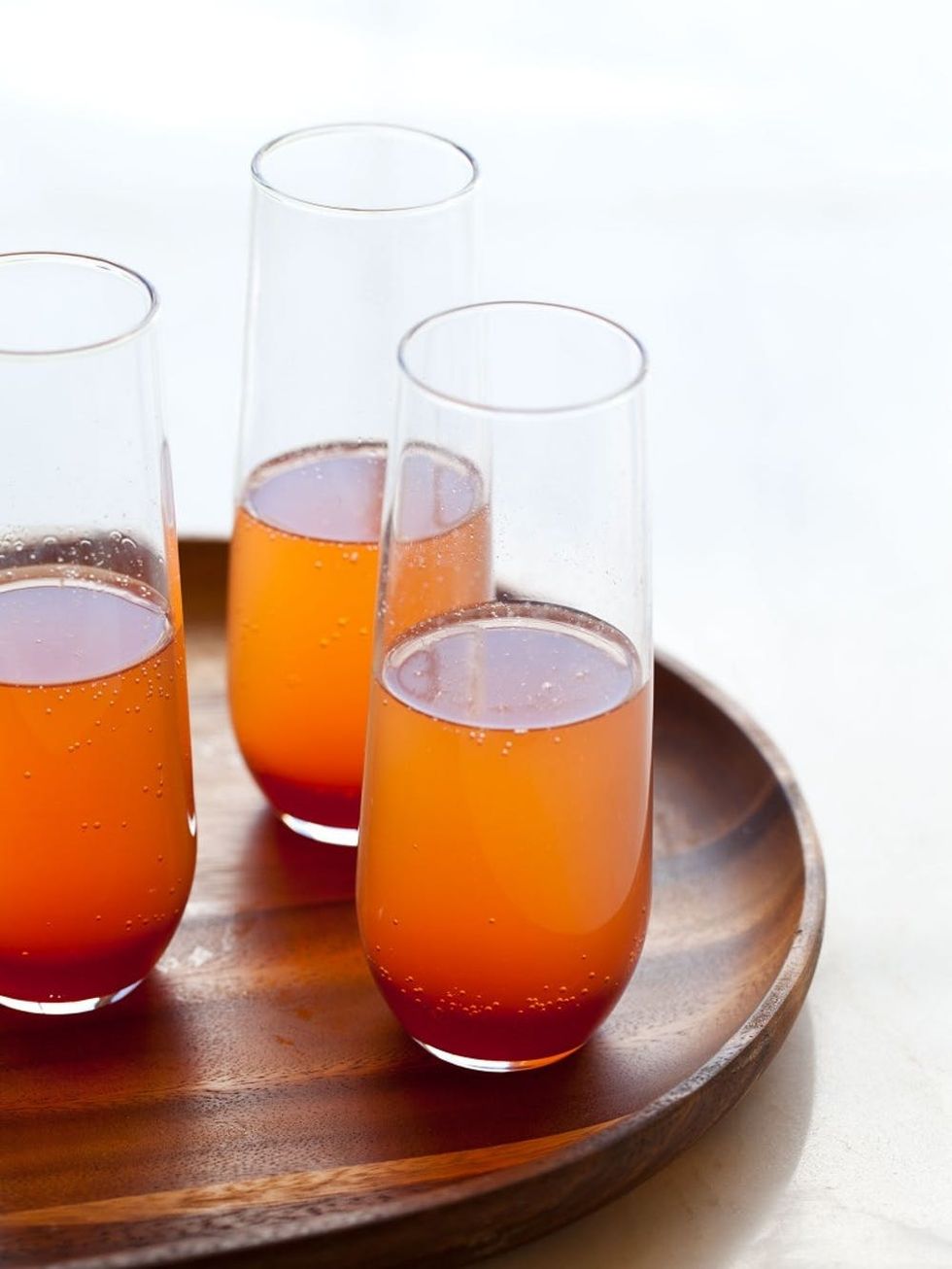 Spiced Blood Orange Champagne Punch