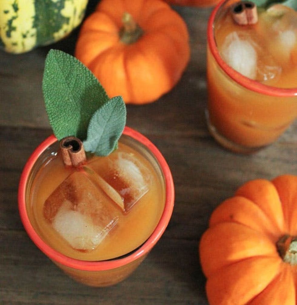 Spiced Bourbon Punch