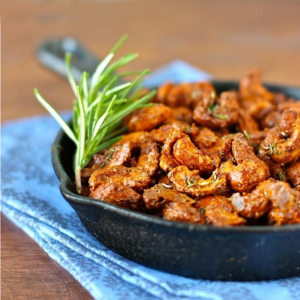 Spiced Cocktail Nuts egg white recipes