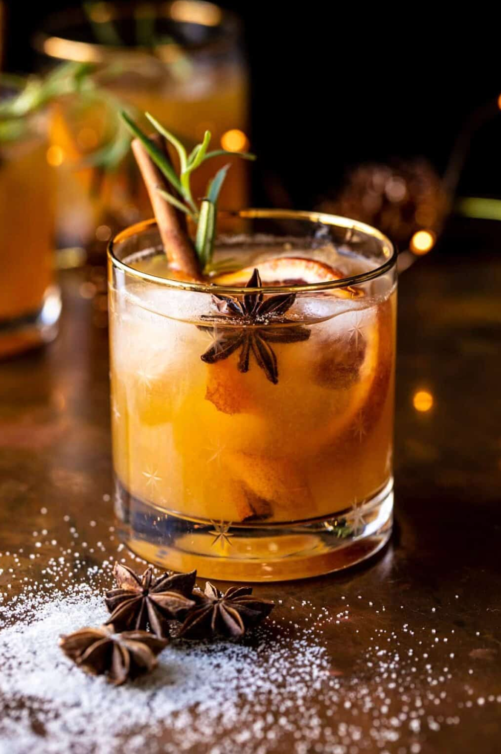 Spiced Honey Bourbon Old Fashioned