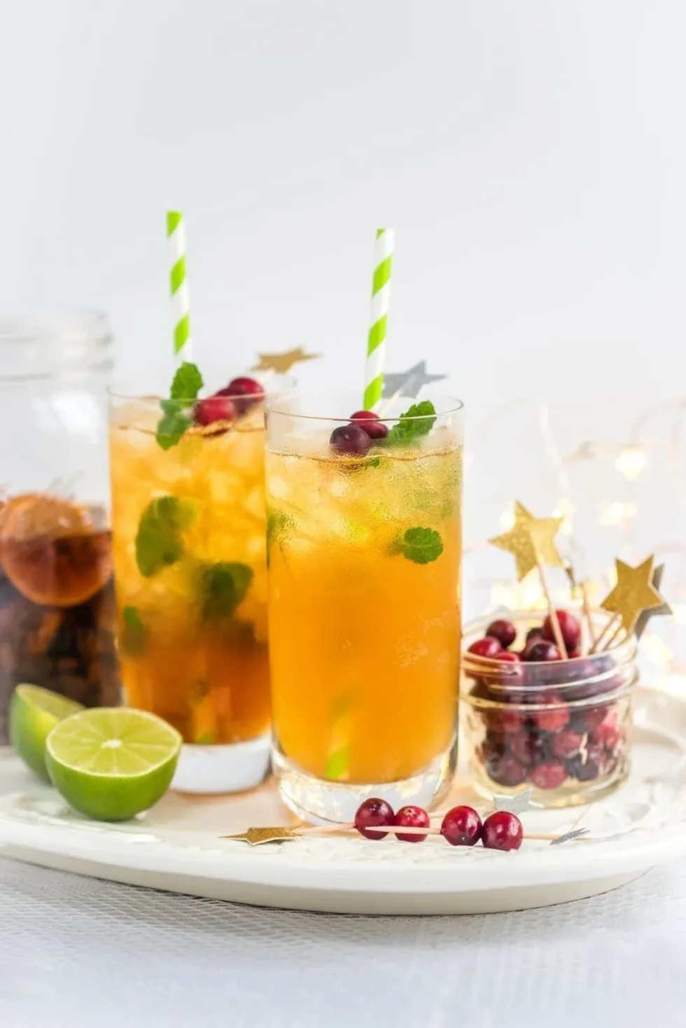 Spiced Winter Mojito