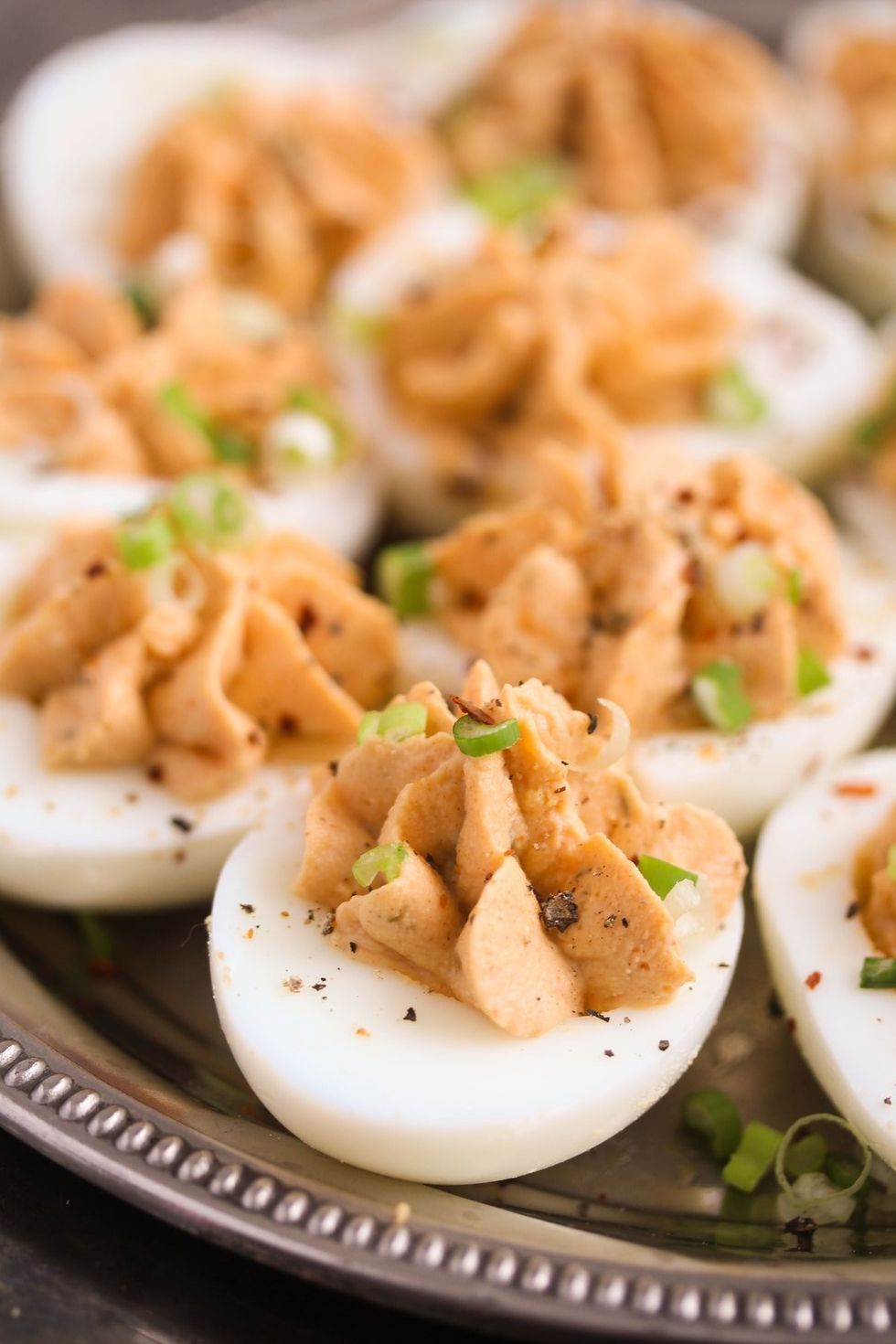 Spicy Cajun Deviled Eggs