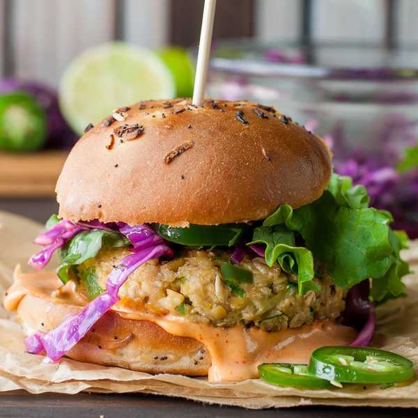spicy chickpea veggie burger recipes