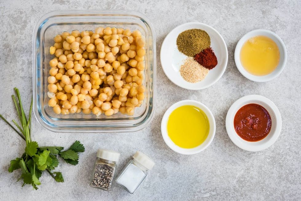 Spicy chickpeas