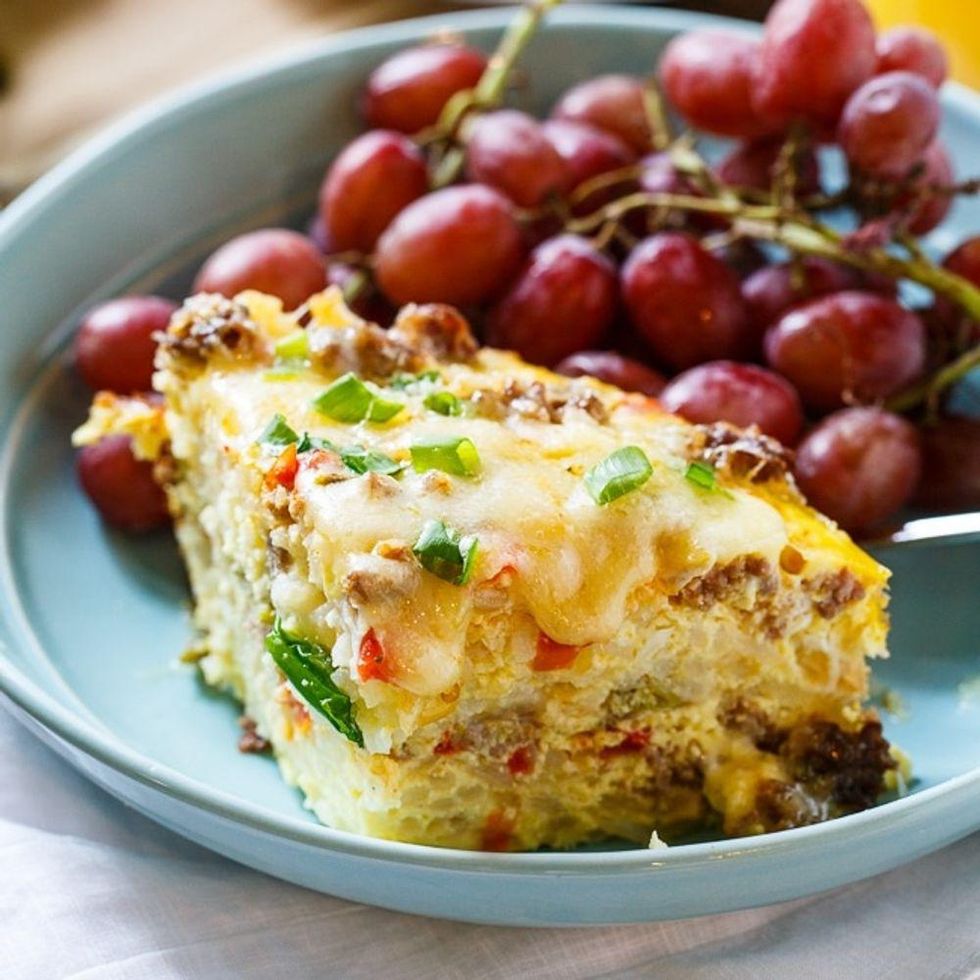 Spicy Crock-Pot Brunch Casserole