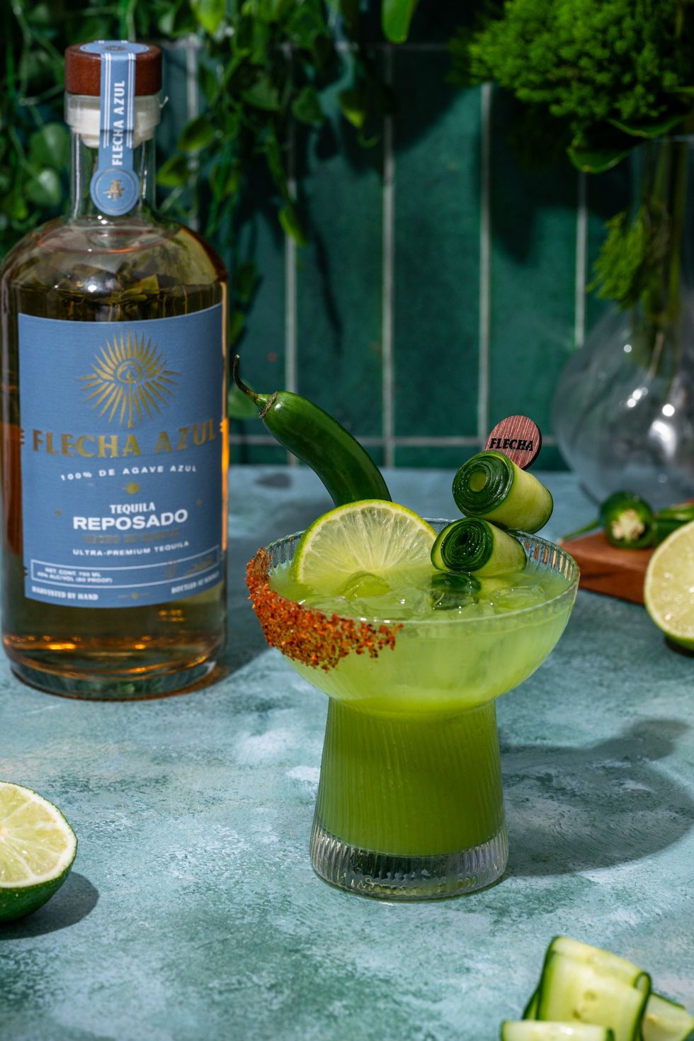 Spicy Cucumber Margarita